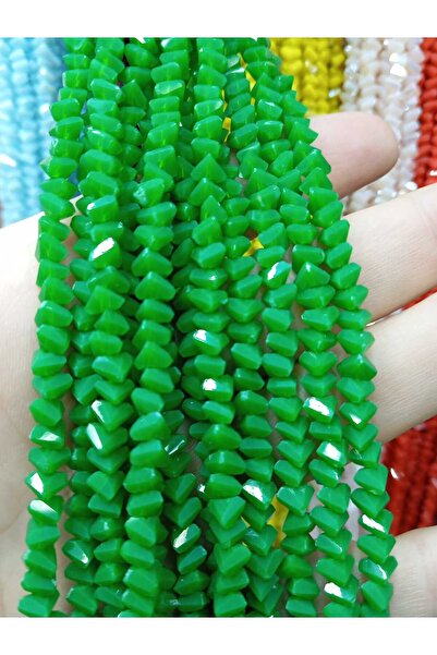 Ralp Moda 6 мм кристална пирамида чешка кристална мънисто 3 низки ТРЕВНО ЗЕЛЕНО
