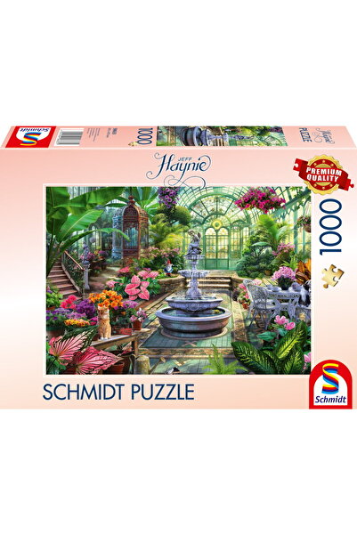 Schmidt Spiele Jeff Haynie: Victorian Greenhouse, Puzzle 1000 pieces