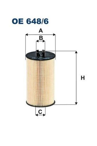 Filtron Oil filter OE 648/6