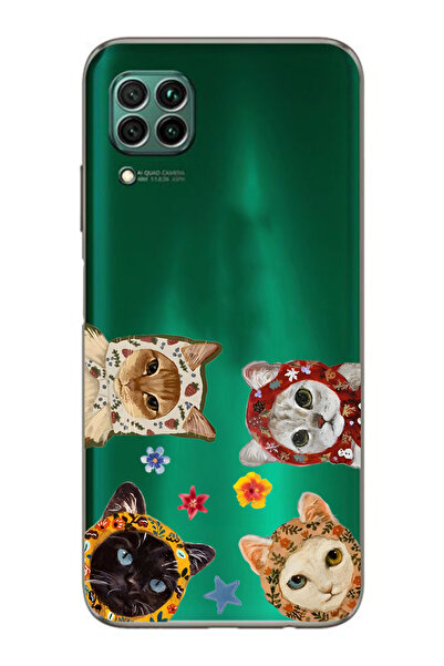 FLAMENKO حافظة هاتف شفافة متوافقة مع هاتف Huawei P40 Lite