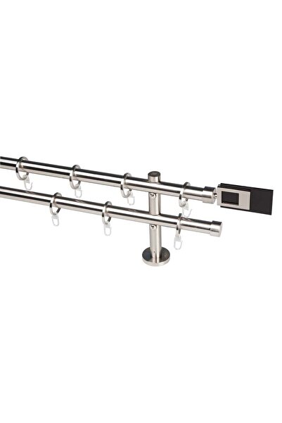 KLEIDECO Μεταλλική γιρλάντα 20 χιλ. ΕΛΒΕΤΙΑ διπλή, ανοξείδωτος χάλυβας, 160 ε...