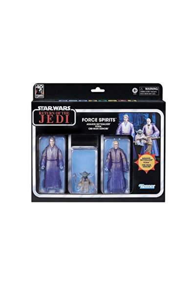 Hasbro Star Wars Black Series Force Spirits – Return of the Jedi Set 3 Figuri...