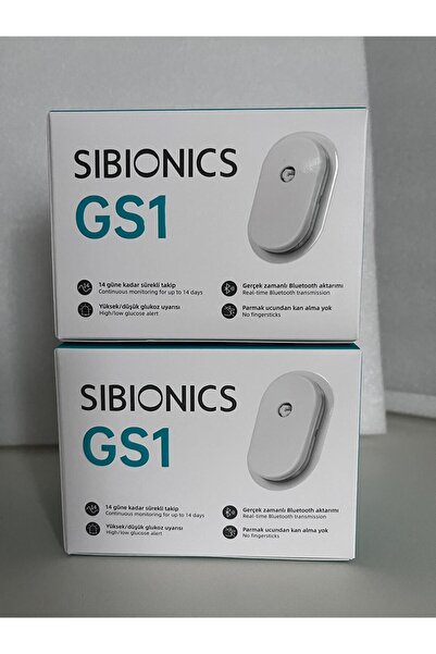 SIBIONICS GS1 SÜREKLİ GLUKOZ TAKİP SİSTEMİ - 2 ADET