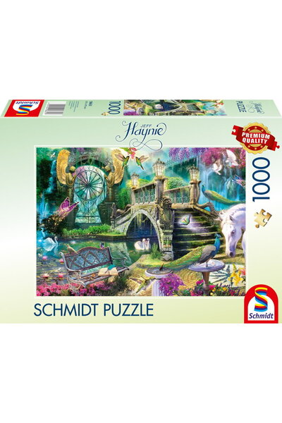 Schmidt Spiele Jeff Haynie: The Secret Garden, Puzzle 1000 pieces