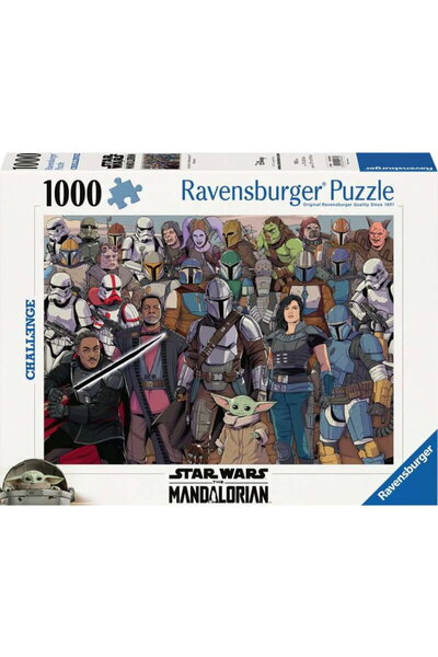 RAVENSBURGER Puzzle Challenge Star Wars Mandalorian 1000 pieces