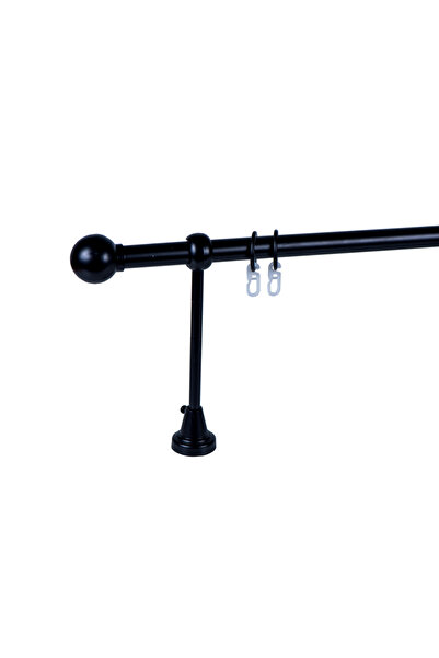 KLEIDECO Galerie 19/19 mm AUSTRALIA simpla, negru, 300 cm, capete SIDNEY