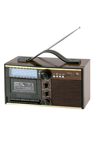OEM Radio retro cu casetofon, USB, card SD/MMC