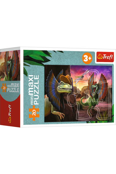 Trefl Puzzle cu 20 de elemente miniMaxi ExploreazДѓ lumea dinozaurilor