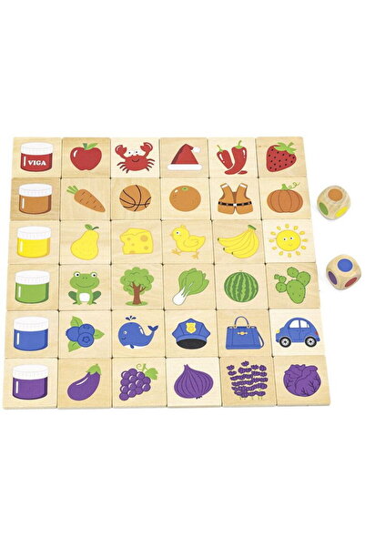 Viga Wooden Puzzle Colors