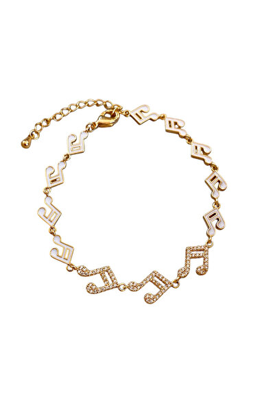 EFAYN.RO Bratara dama, model cu pandantive multiple tip cheia sol, reglabila,...