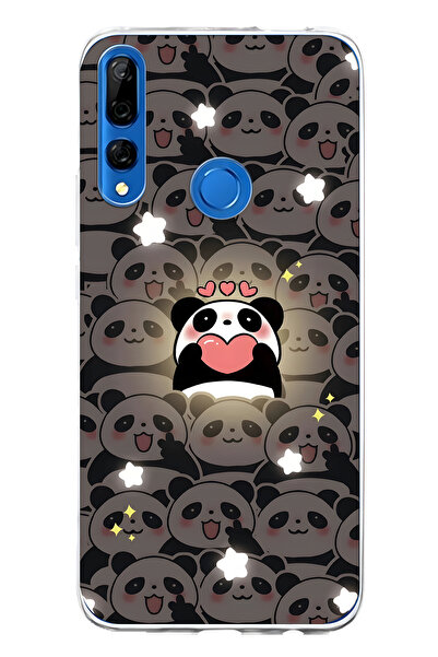 FLAMENKO حافظة هاتف شفافة لطيفة متوافقة مع هاتف هواوي Y9 برايم 2019، تصميم ال...