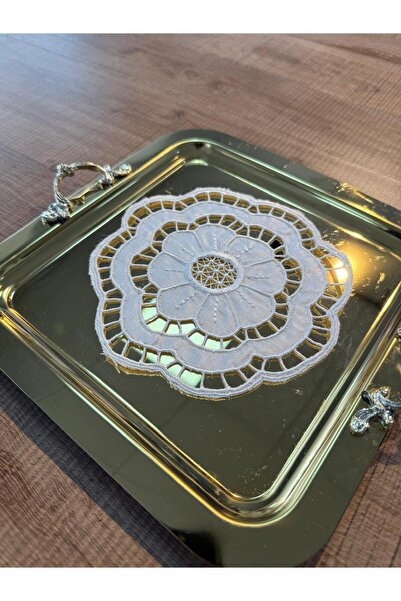 ZERNURA ÇEYİZ Orijinal El İşi Kesme Kokteyl Peçetesi