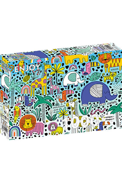 Enjoy Puzzle Puzzle 1000 piese Enjoy – Doodle Safari