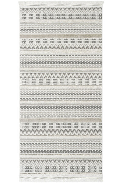 Cool Halı Sakura Krem Bej Rengi Bukleli Dokuma Yumuşak Silinebilir Leke Tutma...