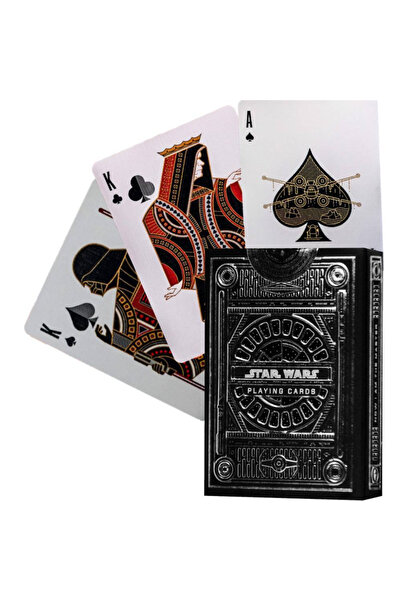 OEM Theory11 Star Wars Silver Dark Side Playing Cards