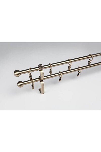 KLEIDECO galerie pentru perdele 19/16 mm EXTENSIBILA metal, capete VESZPREM d...