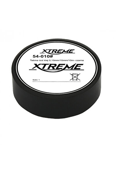 XTREME Adhesive Insulating Tape, 07065, 0.15mmx15mm, 10m Length, PVC, Black