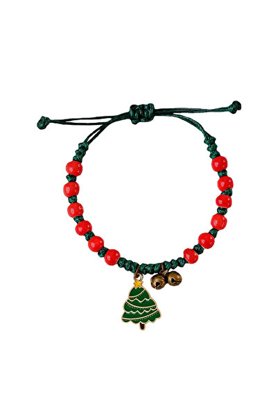 EFAYN.RO Adjustable bracelet, Christmas theme, model accessorized with decora...