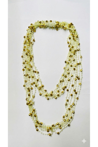 PETEK AKSESUAR Handmade Knitted Multi-Stylish Design Necklace