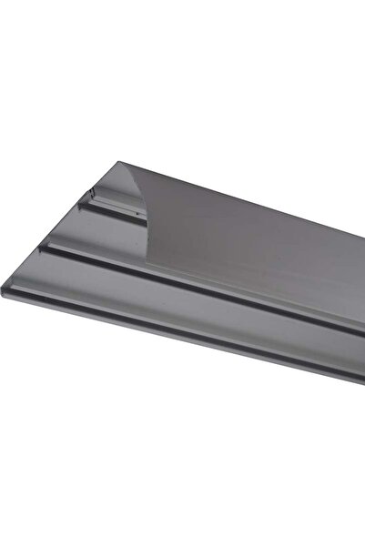 KLEIDECO Sina Aluminiu BURSA 3-canale, crom-mat, 240 cm, cu toate accesoriile...