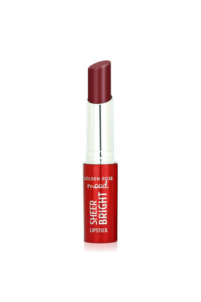 Golden Rose MOOD SHEER BRIGHT LIPSTICK NO:108 ROSY PLUM