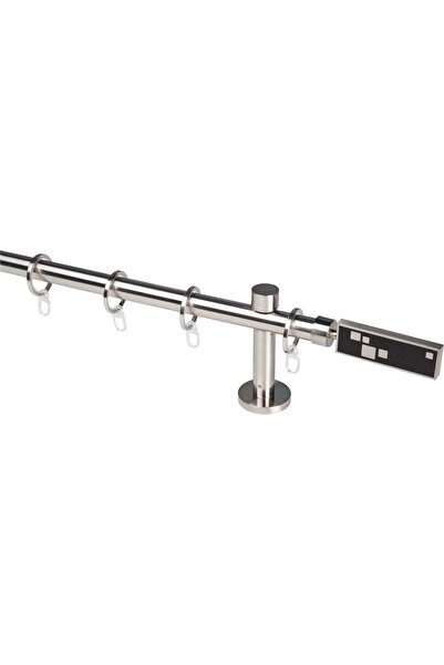 KLEIDECO Galerie metal 20 mm SWITZERLAND simpla, otel-inox, 300 cm, capete LO...