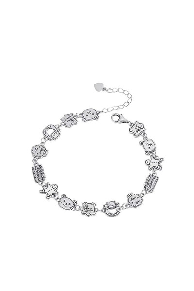 EFAYN.RO Women's bracelet, funny model with multiple playful pendants, adjust...