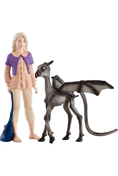 SCHLEICH Wizarding World Luna & Baby Thestral, toy figure
