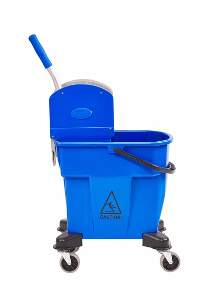 Ermop GLOBAL TEK BÖLMELİ PRESLİ KOVA PLS. 20 LT. MAVİ