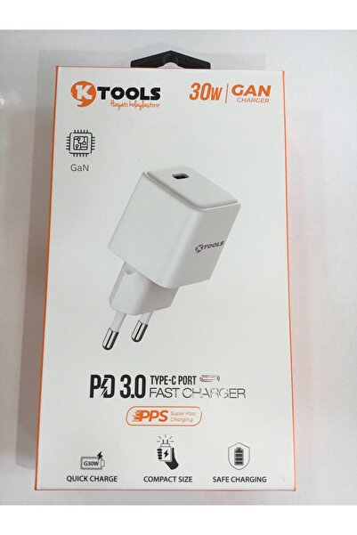 KtooIs KTOOLS GAN 30W PD SEYEHAT ŞARJI
