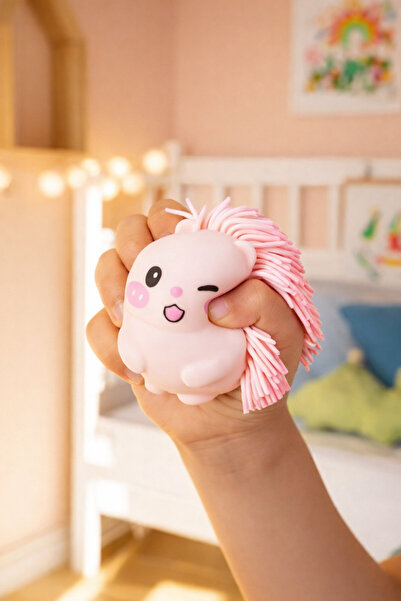 Store Sevimli Kirpi Moj Moj Squishy - Yumuşak Stres Oyuncağı - XL BOY