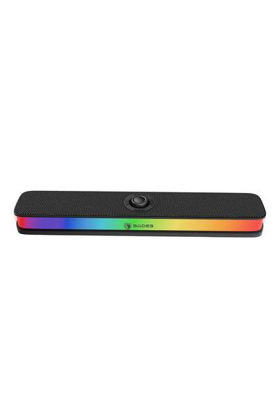 Sades Posevolt Soundbar with Bluetooth 5.3, 2.0 Stereo Audio & RGB Lighting -...