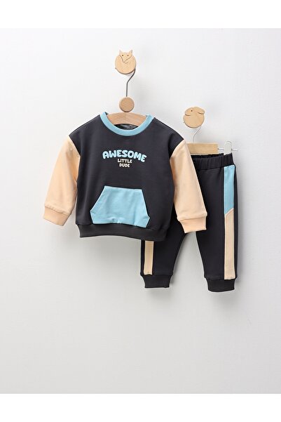 MiniKids Compleu Awsome Little Dude, gri