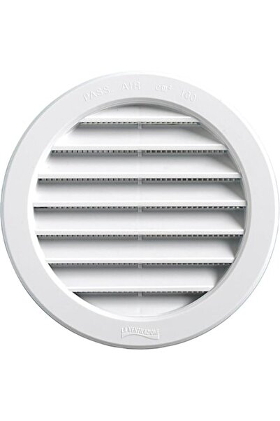 La Ventilazione Ventilation Grille La Ventilazione, Round, Plastic, 150 mm, W...