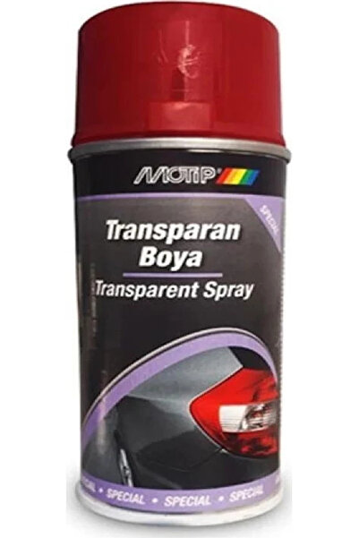 TRANSPARAN BOYA KIRMIZI 400ML SPREY