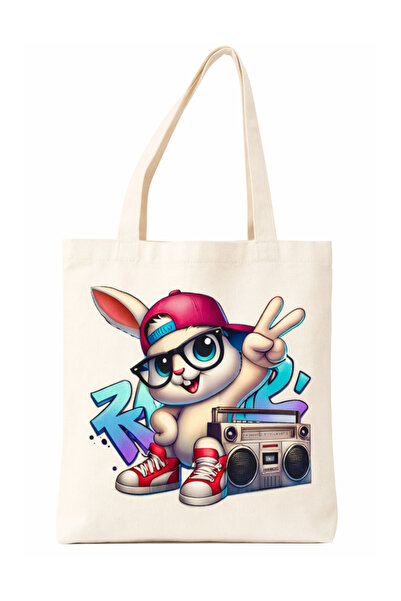 OEM Urban Cotton Print Cotton Tote Bag