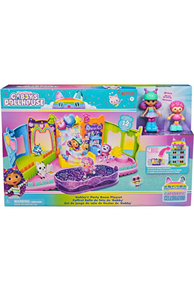 Spin Masters Set de joacă Spin Master Gabby's Dollhouse Party Room - Parter d...