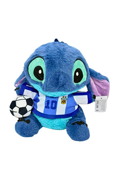 OEM Jucarie Plus Stitch Fotbal 2026 tricou albastru , 20 cm – Plus Stitch cu ...