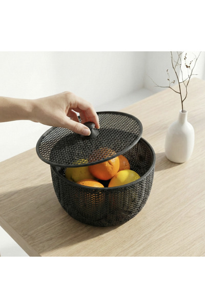 RED REKLAM Modern Kapaklı Meyve Sepeti