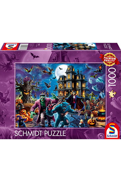 Schmidt Spiele Halloween Night, Puzzle 1000 pieces