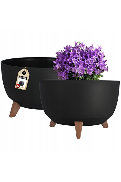 KADAX Ghiveci de flori, Jardinieră, Capac, Picioare, Inserție, Ghiveci de flo...