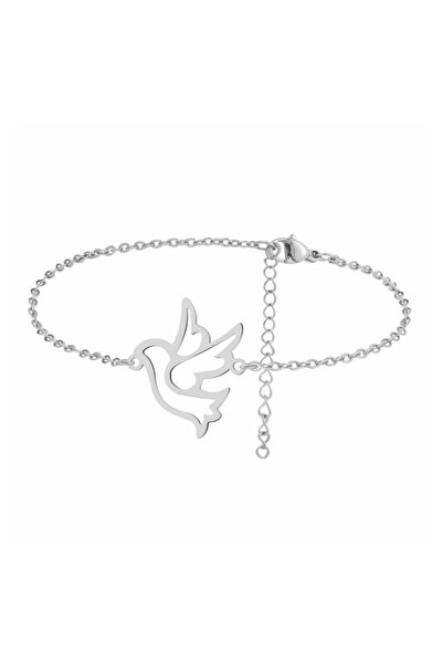 EFAYN.RO Bratara dama, model mesagerul pacii, pandantiv pasare delicata, regl...