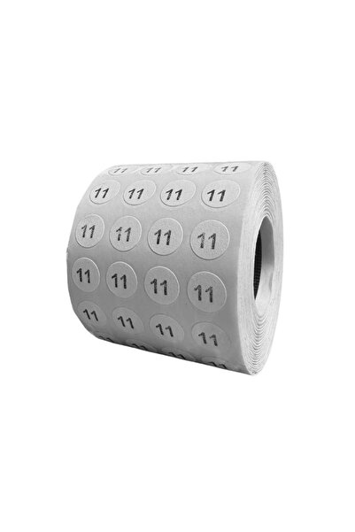 BİGÜMEX 11NO Etichetă adezivă pentru mărime (5000 BUC)