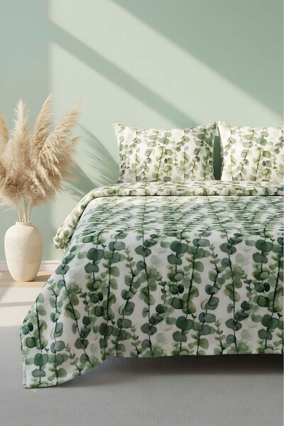 Rivaİstanbul Eucalyptus Double Plush Blanket