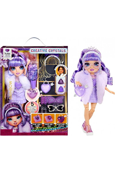 MGA PДѓpuИ™Дѓ cu cristale creative Rainbow High, violetДѓ