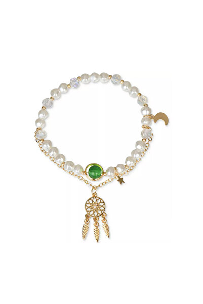 EFAYN.RO Women's bracelet, model with symbolic accessories, multiple pendants...