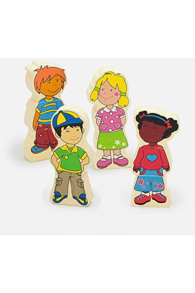 Viga Wooden magnetic figurines