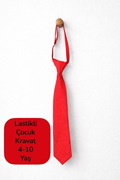 Algitsin O L A Children's Tie+Rubber Band+Unisex - Suitable for Ages 4-10