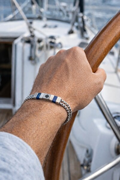 vogutima Men's Steel Bracelet - Rudder Sailor Sweden Luxury Design • for Love...
