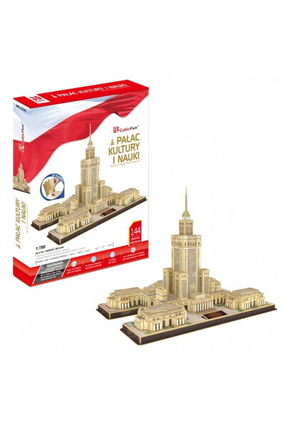 Cubic Fun PUZZLE 3D Palace of Culture and Science, 144 ELEMENTS